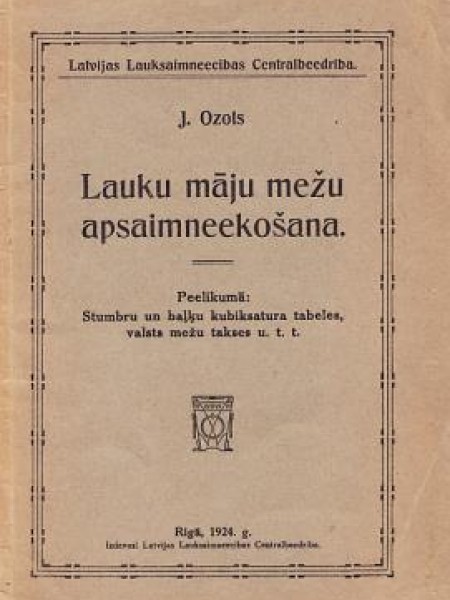 Lauku māju mežu apsaimniekošana