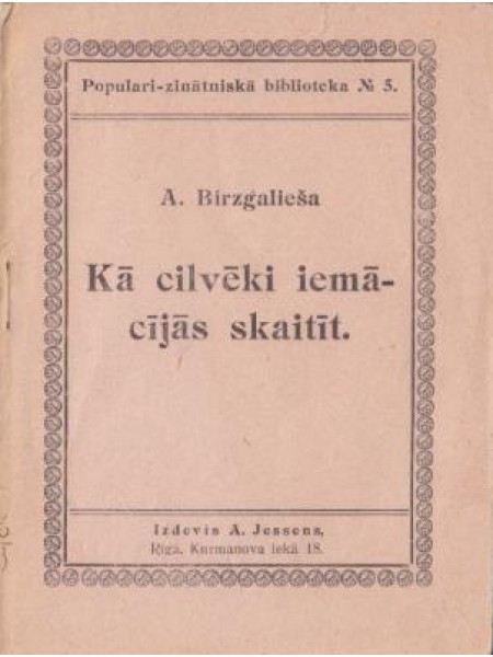 Kā cilvēki iemācījās skaitīt