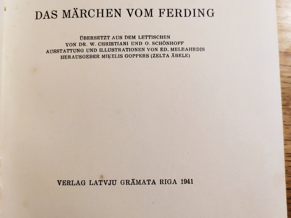 Das Märchen vom Ferding