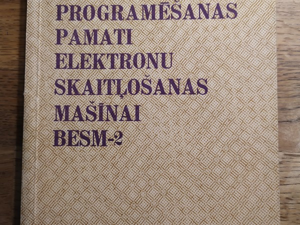Programēšanas pamati elektronu skaitļošanas mašīnai BESM-2