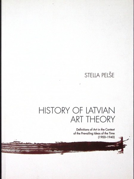 History of Latvian art theory