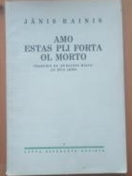 Amo estas pli forta ol morto