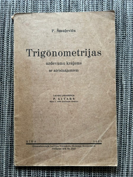 Trigonometrijas uzdevumu krājums ar atrisinājumiem