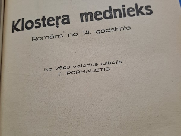Klostera mednieks