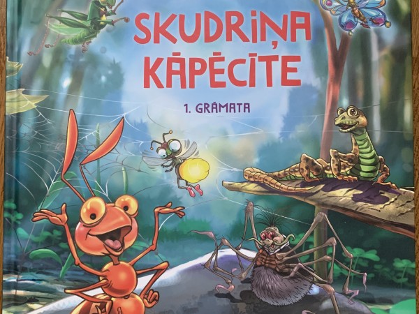 Skudriņa Kāpēcīte 1. grāmata