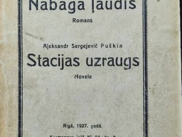 Nabaga ļaudis ; Stacijas uzraugs
