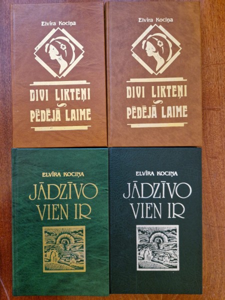 4 Elvīras Kociņas grāmatas