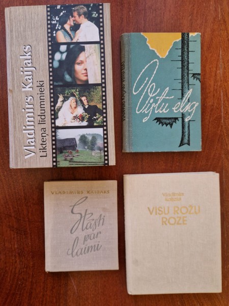 8 Vladimira Kaijaka grāmatas
