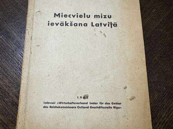 Miecvielu mizu ievākšana Latvijā