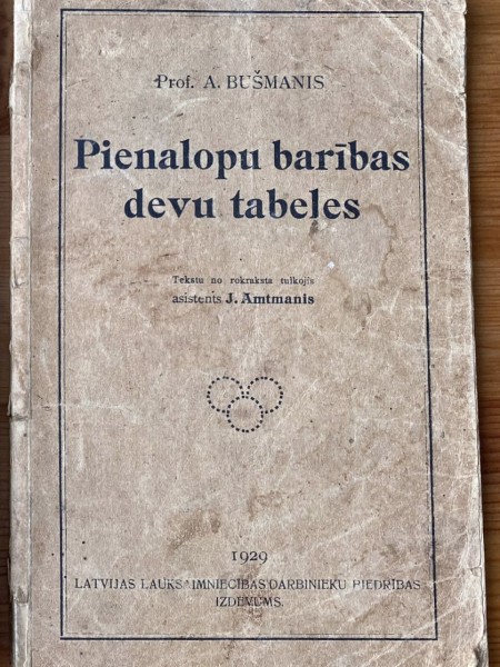 Pienalopu barības devu tabeles