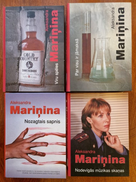 7 Aleksandras Mariņinas grāmatas