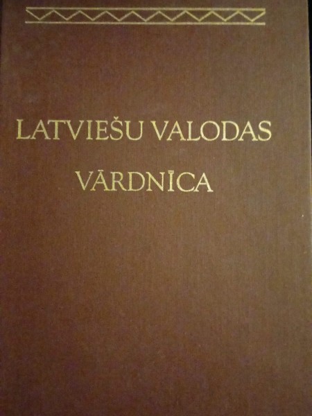Latviešu valodas vārdnīca