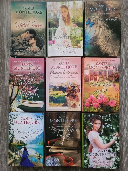 Tiksimies zem mīlas koka, Mīlestības nošu raksti, Neaizmirstulīšu sonāte, Tauriņu sprosts, Deverilu 