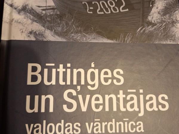 Būtiņģes un Sventājas valodas vārdnīca