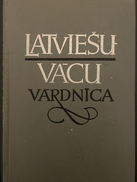 LATVIEŠU - VĀCU VĀRDNĪCA