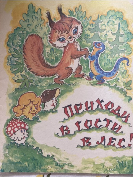 Приходи в гости в лес!