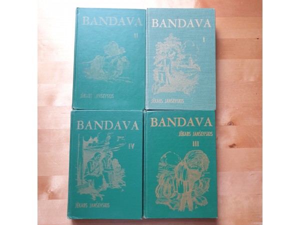 Bandava (4 grāmatas)