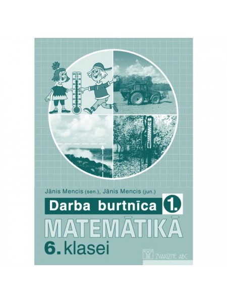 Darba burtnīca matemātikā 6. klasei 1.daļa