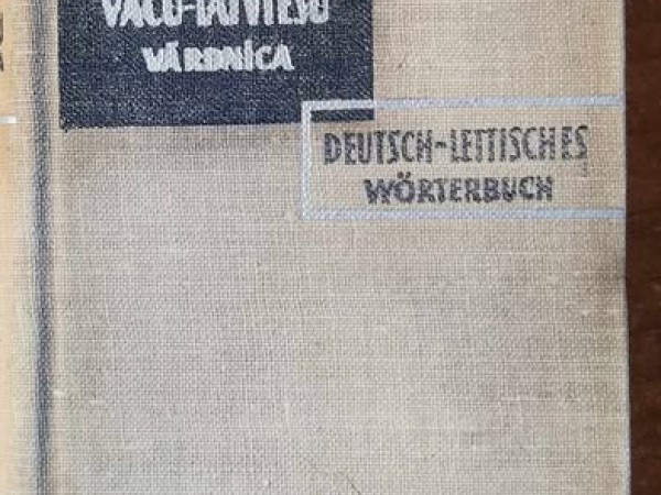 Vācu- latviešu vārdnīca