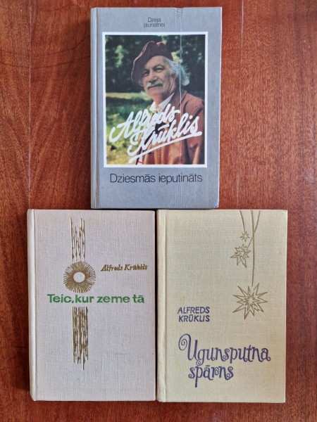 Alfreda Krūkļa grāmatas