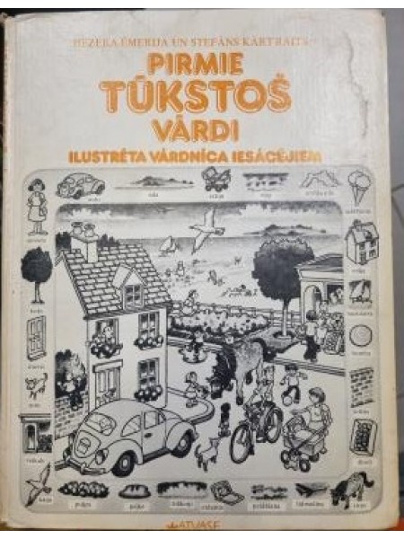 Pirmie Tūkstoš Vārdi Ilustrēta Vārdnīca Iesācējiem