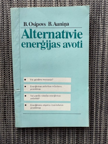 Alternatīvie enerģijas avoti