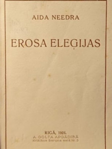 Erosa elēģijas