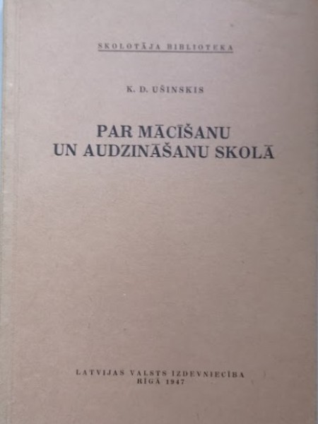 Par mācīšanu un audzināšanu skolā