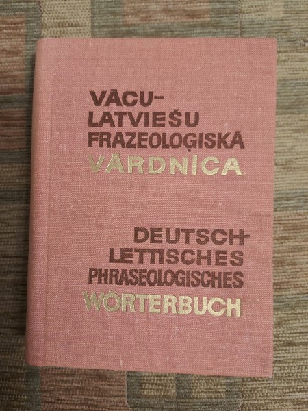 Vācu- latviešu frazeoloģiskā vārdnīca