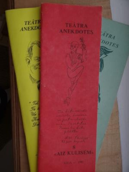 Aiz kulisēm Nr. 10/Teātra anekdotes