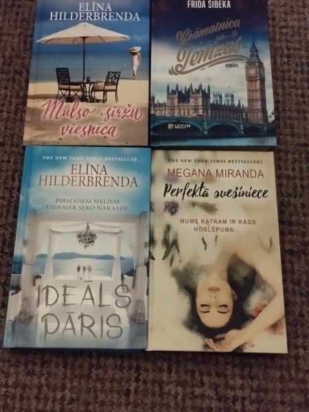 Grāmatnīca pie Temzas,Perfektā svešiniece,Ideāls pāris,Mulso siržu viesnīca