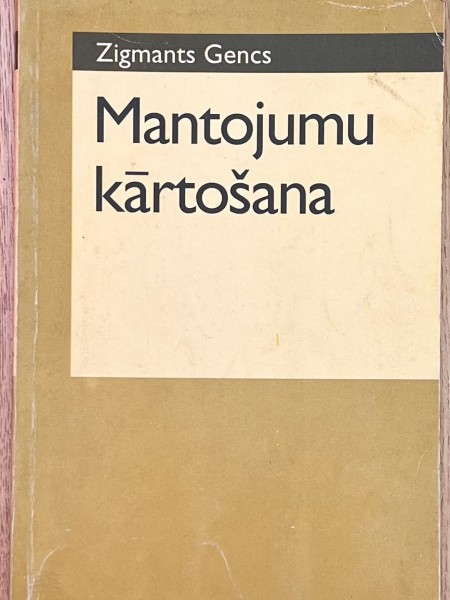 Mantojumu kārtošana