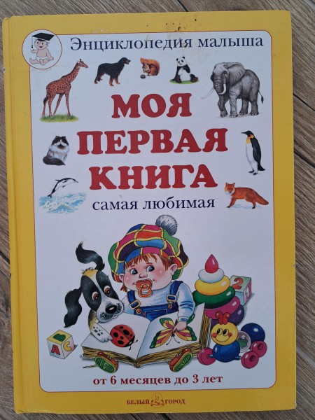 Моя первая книга. От 6 месяцев до 3 лет. Самая любимая