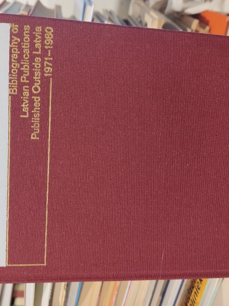 Latviešu trimdas izdevumu bibliografija 1971 - 1980