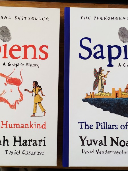 Sapiens. A Graphic History. Vol.1 and Vol 2.
