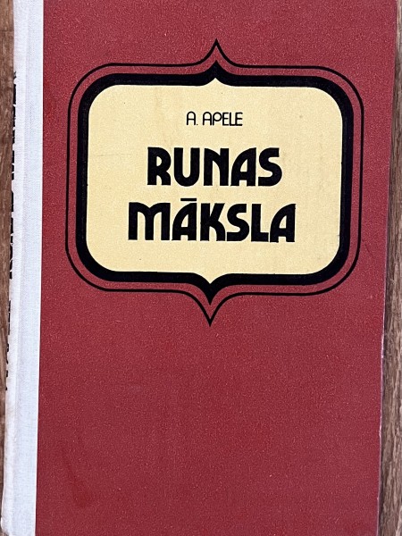 Runas māksla