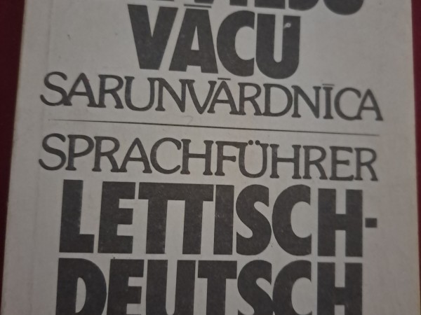 Latviešu-Vācu sarunvārdnīca