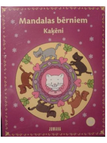 Mandalas bērniem Kaķēni