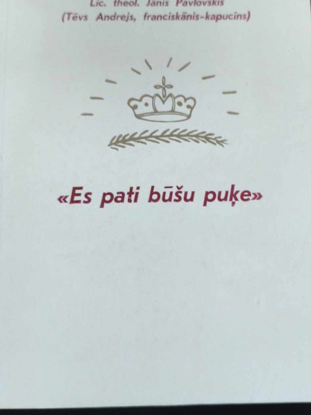 Es pati būšu puķe