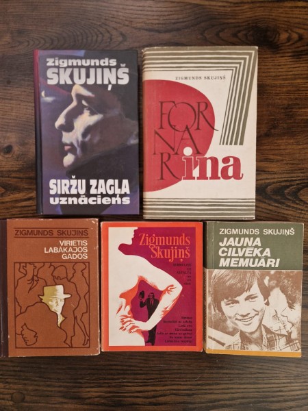 Zigmunda Skujiņa grāmatas