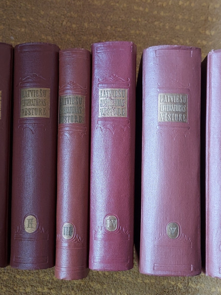 Latviešu literatūras vēsture sešos sējumos