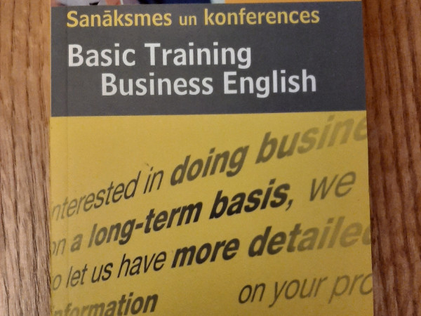 Basic Training Business English Sanāksmes un konferences