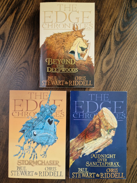 The Edge Chronicles (Malaszemes hronikas) triloģija