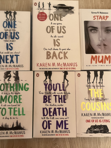 One of us is next; One of us is back; Nothing more to tell; You’ll be the death of me; The cousins; 