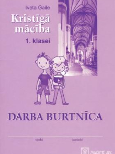 Kristīgā mācība 1.klasei darba burtnīca