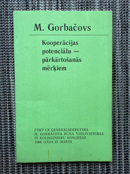 Kooperācijas potenciālu - pārkārtošanās mērķiem