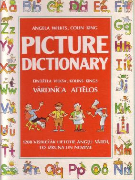 Picture dictionary. Vārdnīca attēlos
