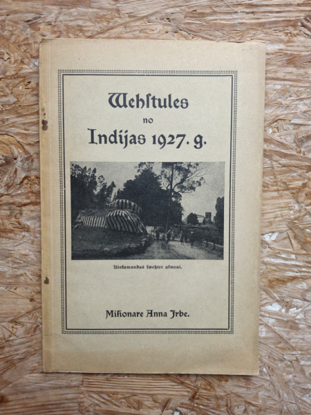 Vēstules no Indijas (1927)