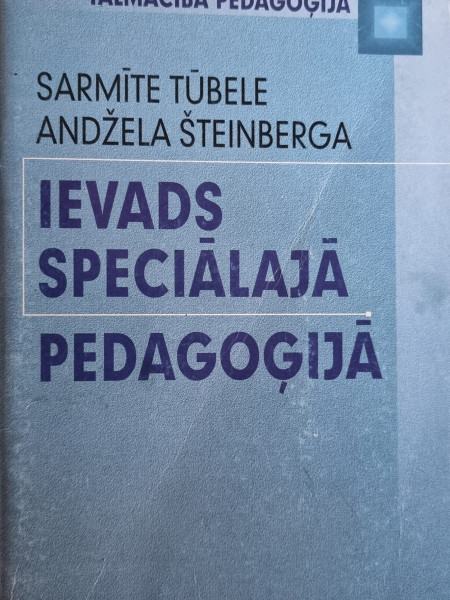 Ievads speciālajā pedagoģijā