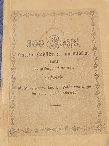 300 stāsti, smieklu stāstiņi etc. un mīklas